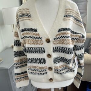 Lucky Brand Cardigan Sweater 

New with Tags
